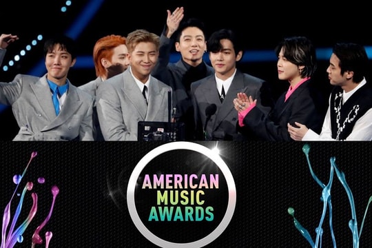 Những chia sẻ xúc động của BTS khi có cú ăn 3 lịch sử tại lễ trao giải American Music Awards 2021: Nghệ sĩ châu Á đầu tiên được vinh danh 'Artist of the Year'
