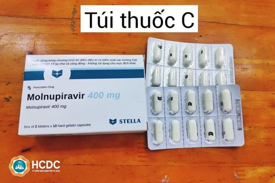 TPHCM chỉ còn 7.000 liều thuốc Molnupiravir điều trị COVID-19