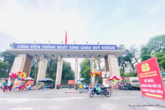 Hà Nội xây dựng đề án mở phố đi bộ khu Công viên Thống Nhất và hồ Thiền Quang