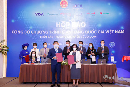Công bố gian hàng quốc gia Việt Nam trên sàn thương mại điện tử JP.com