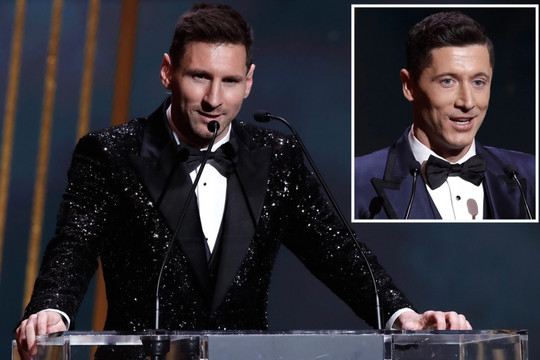 Messi: Lewandowski xứng đáng giành Quả Bóng Vàng
