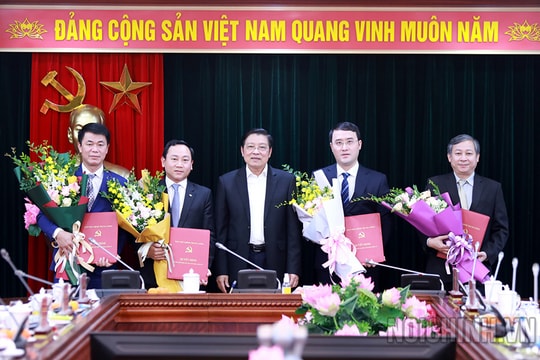 Bổ nhiệm hàng loạt nhân sự Ban Nội chính Trung ương, TAND Tối cao, Bộ Công an