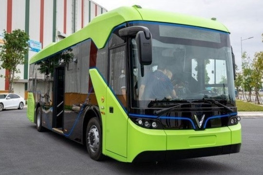 Đề xuất thí điểm tuyến xe buýt điện đầu tiên hoạt động ở TP.HCM từ quý I/2022