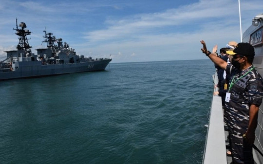 ASEAN-Nga tổ chức thành công cuộc tập trận hải quân chung đầu tiên