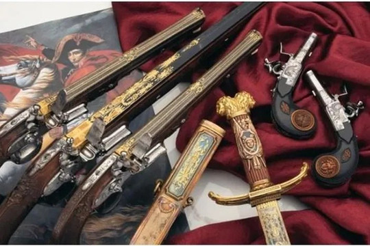 Hoa Kỳ đấu giá bộ sưu tập vũ khí của Napoléon Bonaparte