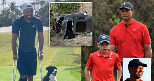 Hành trình trở lại golf của Tiger Woods sau tai nạn