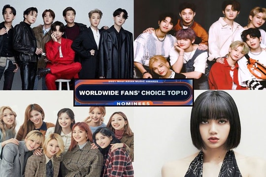 Kết quả vote Daesang Worldwide Fan's Choice MAMA 2021 sau khi đóng cổng web: Stray Kids bám đuổi BTS, TWICE bất ngờ vượt qua Lisa (BLACKPINK)