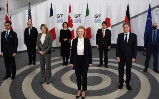 Ngoại trưởng G7 họp, nóng vấn đề Nga-Ukraine và Thế vận hội mùa Đông Bắc Kinh 2022