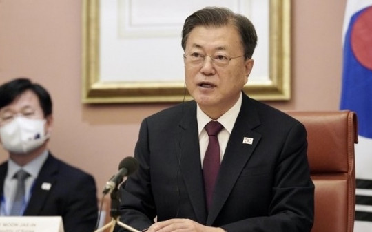 Tổng thống Hàn Quốc thông báo, Mỹ-Trung Quốc-Triều Tiên nhất trí về nguyên tắc tuyên bố chấm dứt chiến tranh