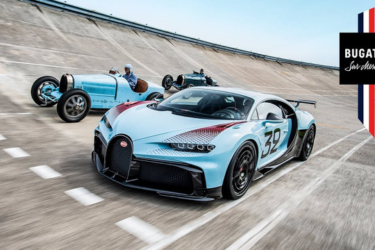 Bugatti Chiron Pur Sport Grand Prix: Chiếc xe lấy cảm hứng từ thành tích của tay đua Louis Chiron