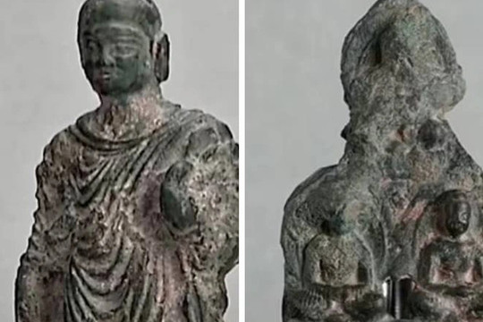 Phát hiện hai bức tượng Phật cổ nhất từng được tìm thấy tại Trung Quốc