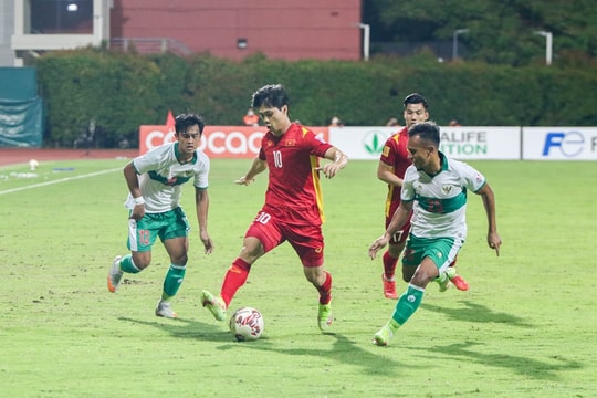 Tuyển Indonesia - Việt Nam: Việt Nam chiếm thế áp đảo nhưng tỷ số vẫn là 0-0