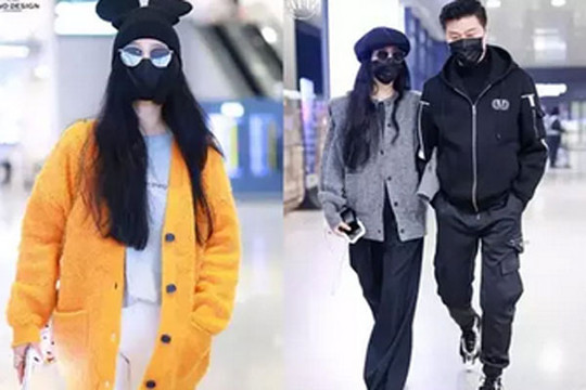 Gu thời trang sân bay 'cute lạc lối' của Phạm Băng Băng tuổi 40