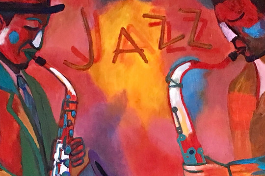 Nghe Jazz qua... tranh của họa sĩ Phạm Văn Bắc