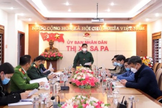 Sa Pa họp khẩn ứng phó với ca dương tính với SARS-CoV-2