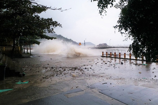 Bão Rai: Đảo Lý Sơn gió giật cấp 9, sơ tán gần 200 trăm hộ dân