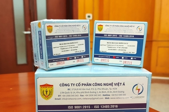 Bám theo giá Bộ Y tế công bố, các tỉnh chi tiền tỷ mua kit test Việt Á