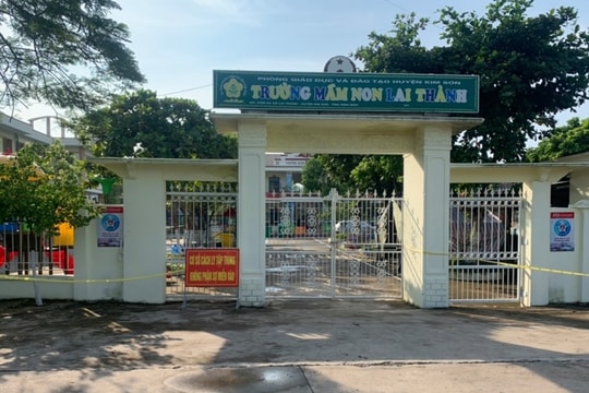 Ninh Bình: Nhiều trường hợp F0 là trẻ mầm non