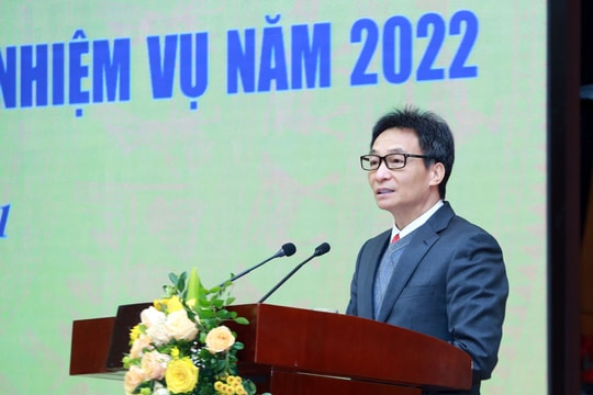 Phó Thủ tướng Vũ Đức Đam nêu 4 ‘trọng tâm’ của Bộ KHCN trong năm 2022