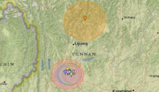 Trung Quốc: Động đất 5,5 độ Richter làm rung chuyển tỉnh Vân Nam