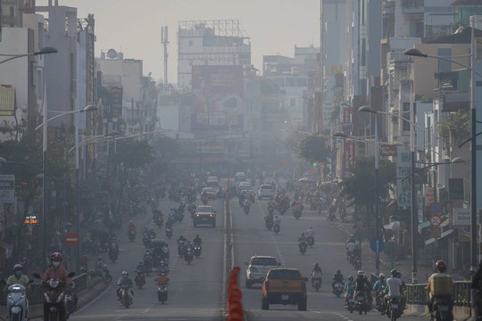 TPHCM ô nhiễm không khí ở mức cao những ngày đầu năm 2022