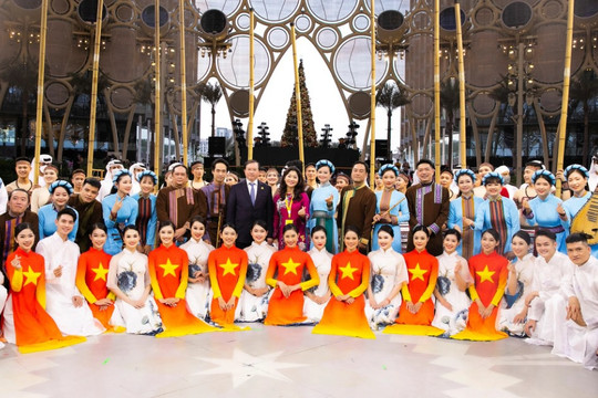 Dư âm "Dòng chảy bất tận" tự hào của văn hóa Việt tại EXPO 2020 Dubai