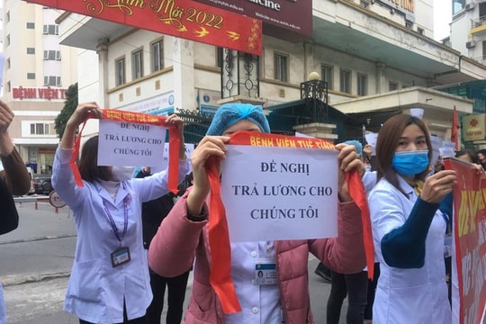 BV Tuệ Tĩnh ‘xin’ ứng tiền: ‘Chuyện 10,2 tỷ đồng, chúng tôi nghe suốt 2 tháng qua’