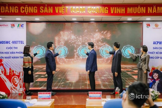 Cuộc thi Vô địch Tin học văn phòng năm 2022 bổ sung nội dung thi mới