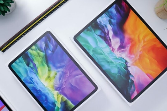 iPad Pro sắp ra mắt có thể có logo Apple bằng kính để sạc không dây