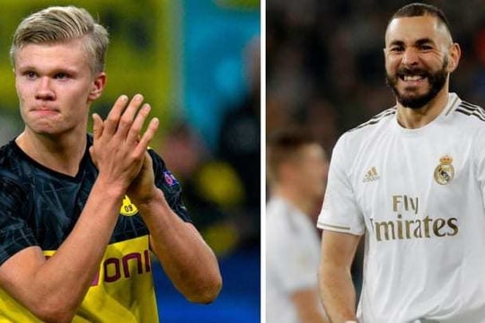 Benzema ra đi nếu Real Madrid ký Haaland