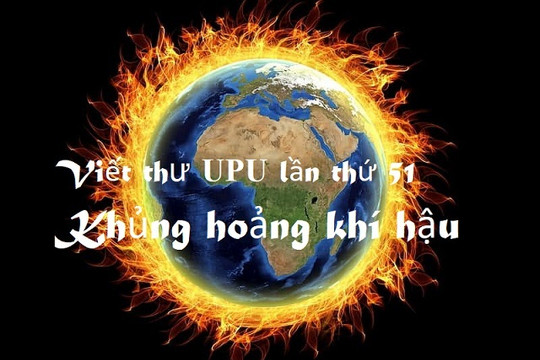 5 bài mẫu viết thư UPU lần thứ 51 về khủng hoảng khí hậu