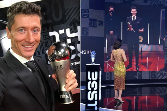 Vượt Messi, Lewandowski đoạt danh hiệu The Best của FIFA