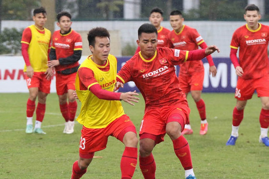 HLV Park Hang-seo chốt danh sách tuyển Việt Nam sau trận đấu tập nội bộ