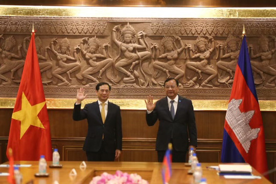 Việt Nam, Campuchia nhất trí triển khai hiệu quả các thỏa thuận hợp tác