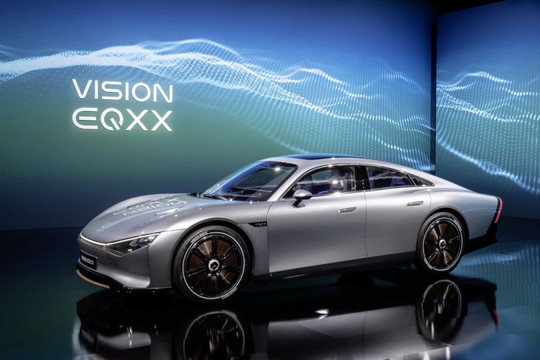 Mercedes-Benz VISION EQXX: Mẫu xe điện có phạm vi hoạt động 1.000 km