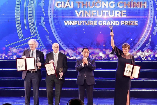 Chân dung các nhà khoa học lừng danh thắng giải 3 triệu USD của VinFuture