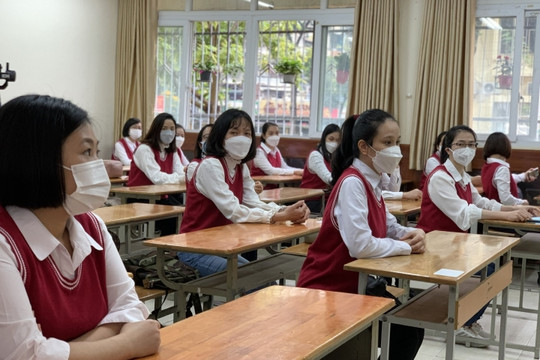 Sở GD-ĐT Hà Nội: Đi học tự nguyện, không phân biệt trẻ tiêm vaccine hay chưa