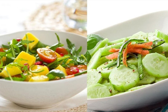 Điểm danh 7 món salad chay giảm cân