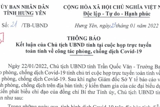 Quy định mới của Hưng Yên đang làm khó người dân về quê đón tết?