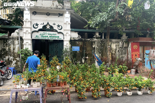 Ảnh: Chợ hoa Tết cổ nhất Hà Nội ngày cuối năm Tân Sửu