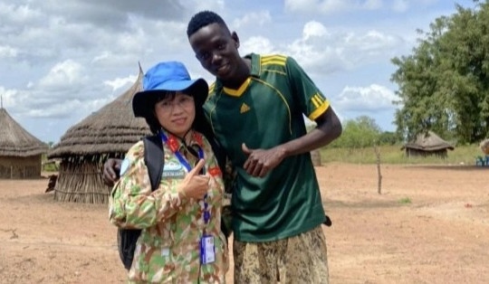 Nữ quan sát viên quân sự Việt Nam tại Nam Sudan kể chuyện đi tuần tra