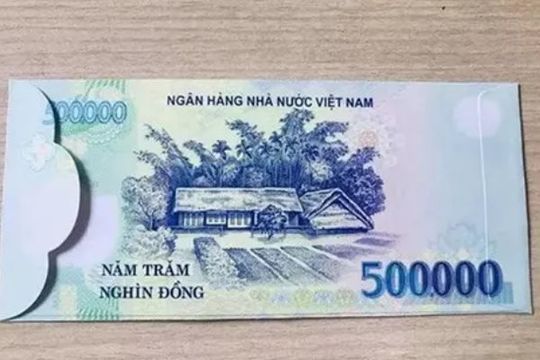 Sử dụng bao lì xì in hình tiền Việt Nam có thể bị phạt 100 triệu