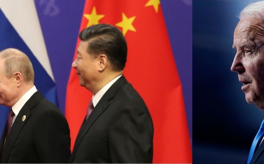 Tổng thống Mỹ bình luận gì về quan hệ Nga-Trung, vì sao ông Putin không bắt tay Chủ tịch Tập Cận Bình?