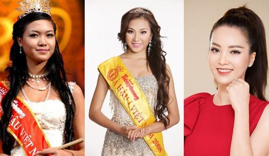 Top 3 Hoa hậu Việt Nam 2008: Thùy Dung ở ẩn, Thụy Vân viên mãn