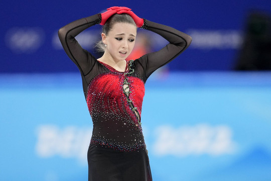 Nga mang tiếng xấu vì ‘Thiên thần trượt băng’ dính doping tại Olympic mùa Đông Bắc Kinh 