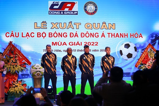 CLB Thanh Hoá công bố 5 tân binh trước mùa giải 2022