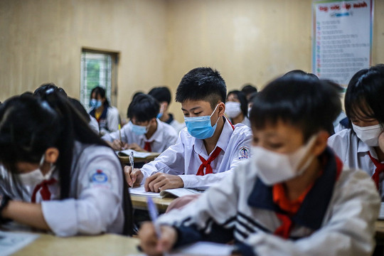 Học sinh lớp 1-6 ở nội thành Hà Nội đến trường từ 21/2, không học bán trú