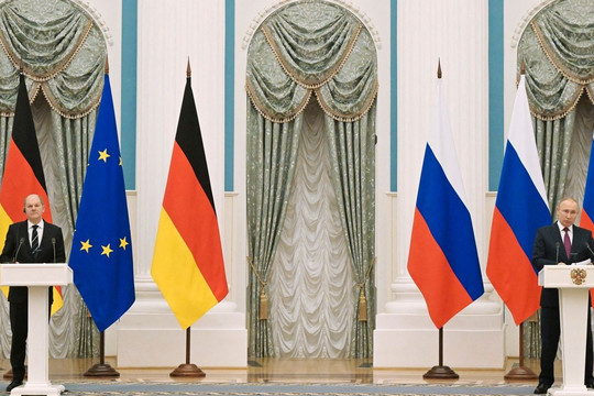 Hội đàm cấp cao Nga-Đức: Tổng thống Putin ra lời chắc nịch liên quan Ukraine và dự án khí đốt