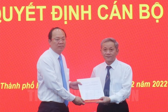Ông Nguyễn Văn Nam làm Trợ lý Bí thư Thành ủy TP.HCM