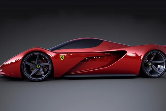 Đây là siêu xe Ferrari V12 Hybrid thế hệ tiếp theo